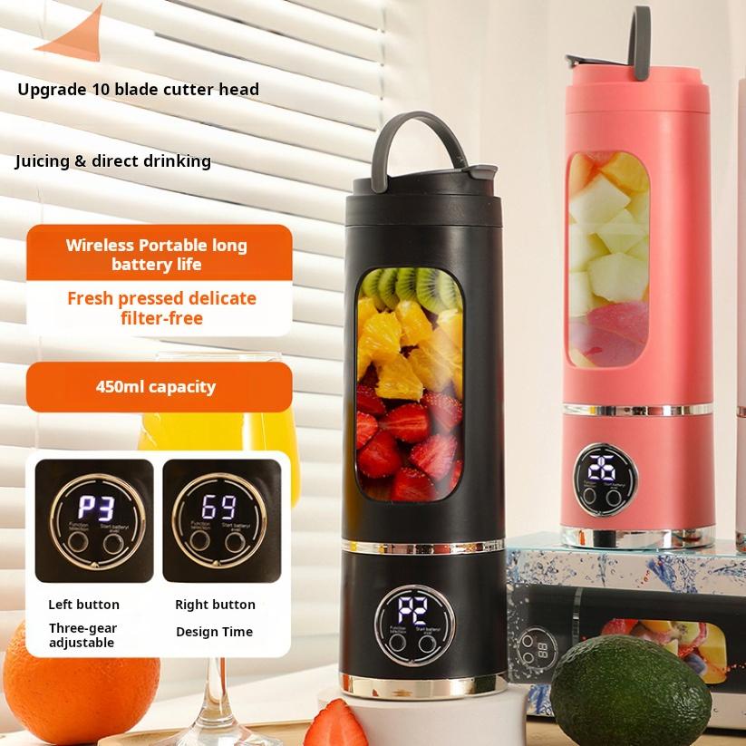 Juicer for Home Use Small Portable Juice Maker Juice Cup USB Multifunctional Fruit Juicer Cup