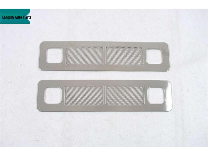 Ideal 25 I8 Silver Steel Interior Front Hood & Four Door Speaker Covers