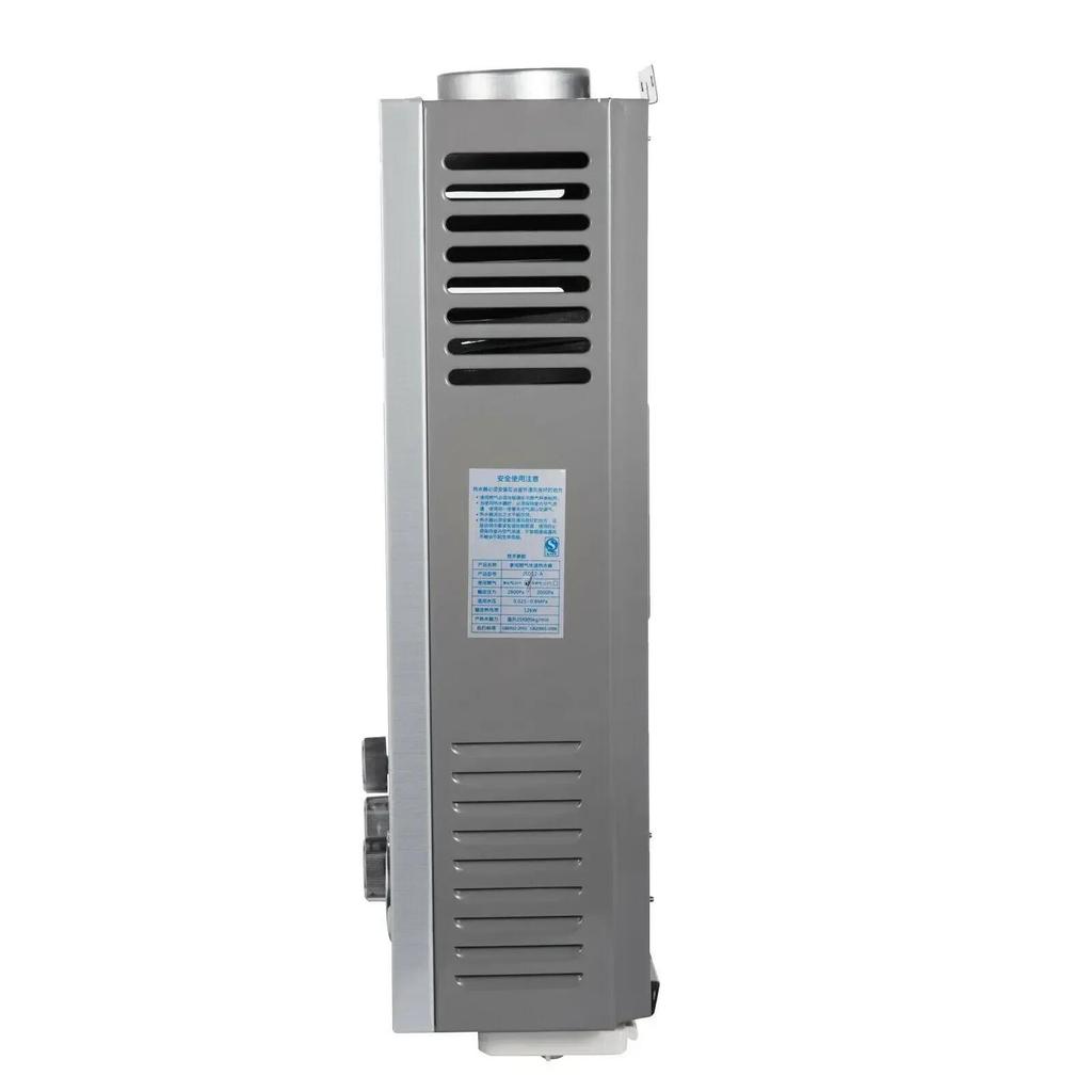 SIHAO 6L 8L 10L 12L 16L 18L GPL Portatile Scaldabagno Istantaneo a Gas Propano GPL Murale Senza Serbatoio Display Digitale