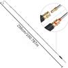 Pressure cleaning extension rod with U-shaped bent rod 1/4 quick connection 4000PSI, total length 256cm, long-distance cleaning