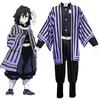 Slayer Demon Kimetsu No Yaiba Iguro Obanai Cosplay Costume Men Outfit Complete