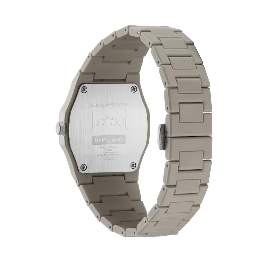 D1 Milano Watch Unisex PCBU06 Polycarbon Ecru 37mm Genuine Product [D1 MILANO]