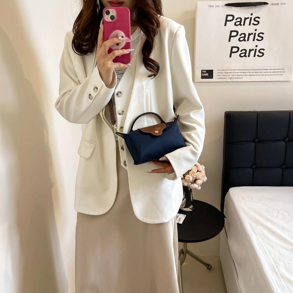 Elegant Style with Solid Color Adjustable Mini Tote Bag, Gift Bag Perfect for Party, Ball, Dinner/banquet, with Party Dress