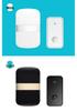 Wireless Waterproof Self-Powered Smart Doorbell - Long-Range, No Battery, Ideal for Elderly