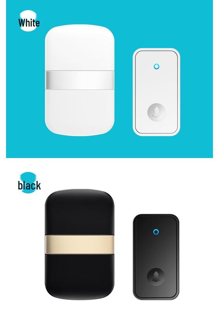 Wireless Waterproof Self-Powered Smart Doorbell - Long-Range, No Battery, Ideal for Elderly
