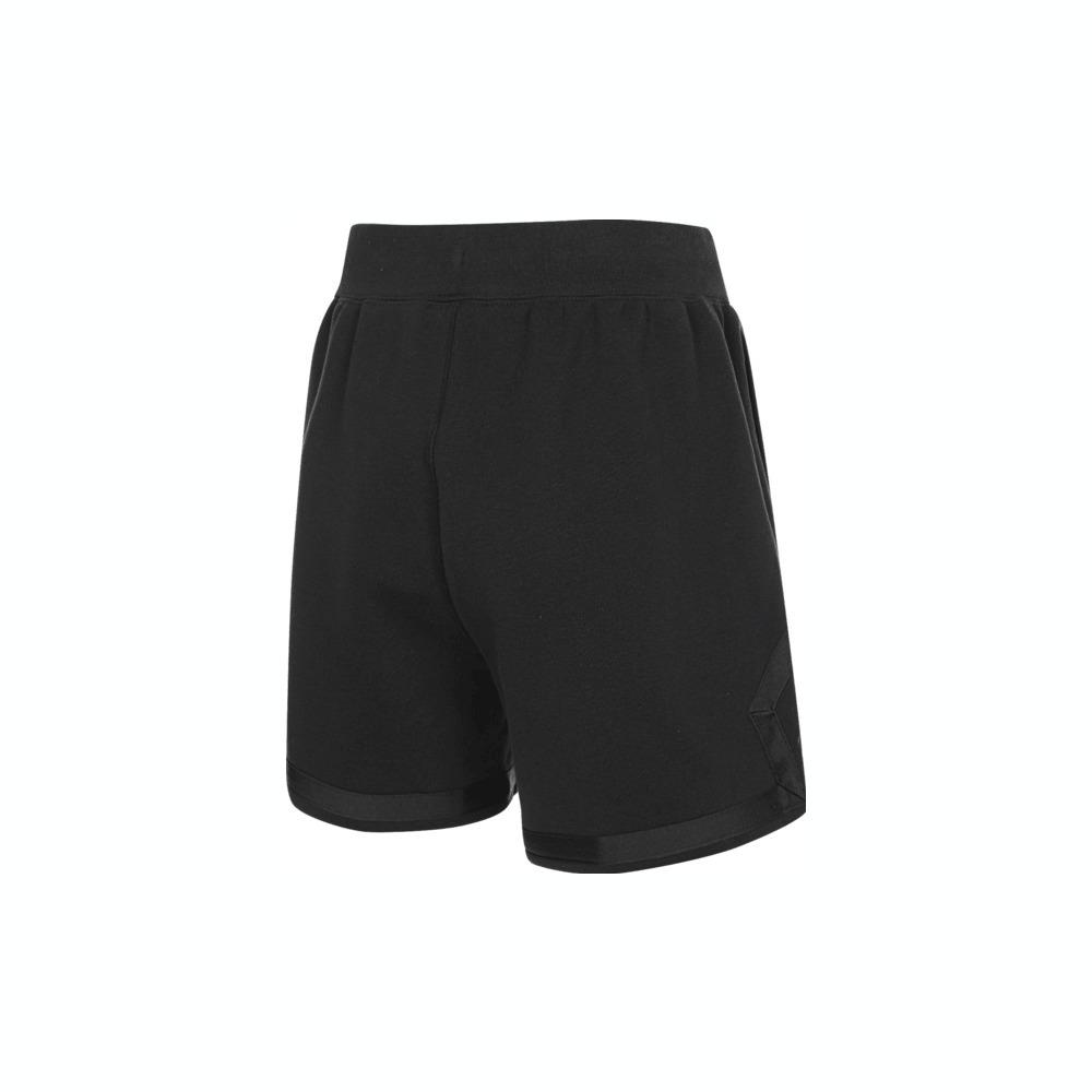 New Jordan As W J Flt Flc Dmnd Short 24 Casual Shorts Women's Black FV7057-010