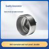 304/316L Stainless Steel Square Head Male Thread Pipe Plug Cap