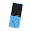 MP4 Player 1.8in Screen Ultra Slim Plug In Rechargeable Portable Music Player for Entertainment Learning
