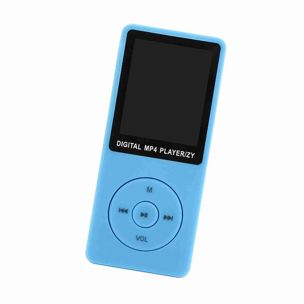 MP4 Player 1.8in Screen Ultra Slim Plug In Rechargeable Portable Music Player for Entertainment Learning