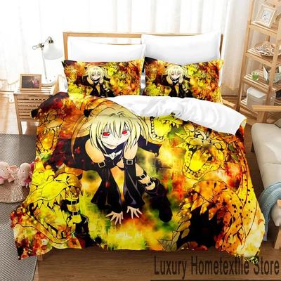 3D Print To Love Ru Darkness Bedding Set Boys Girls Twin Queen King Size Duvet Cover Pillowcase Bed Boys Adult