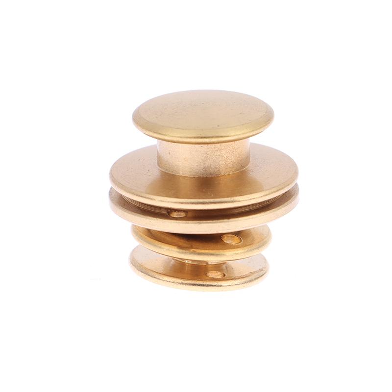 Messing Innfelt Klipsspenner Lås Veske Aktemappe Fjærlås Snap Dekorative Låser