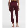 Lululemon Groove No Line High Rise Tight 25   Heart Burgundy Bay