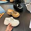 2025 neue Sommer Casual Mode Muffin Damen Schuhe Plateau Erhöhung Slipper Damen Lazy Bag Kopf Verschleißfest Superweich