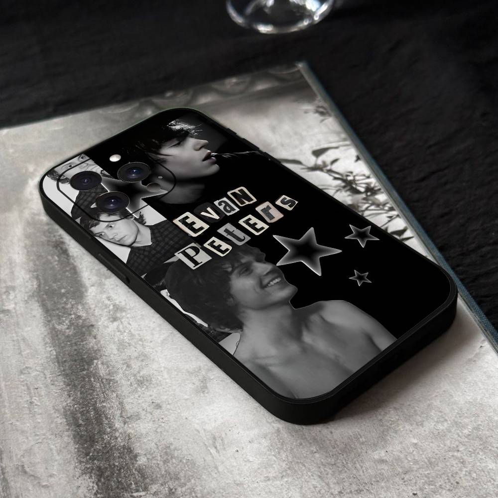 E-Evan Peters Phone Case Silicone Soft For IPhone 17 Air 16 15 14 13 12 11 Plus Pro Max Plus