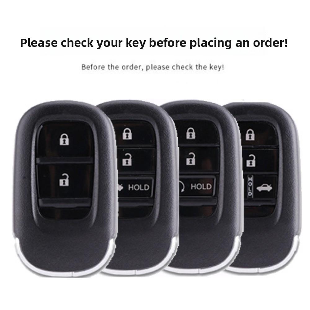 Handmade Leather Key Cover for Honda Civic 11th Generation Key Fob Protector