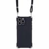 For iPhone 16 Pro Max Case Four Corner Anti Drop TPU Phone Cover with Hanging Rope