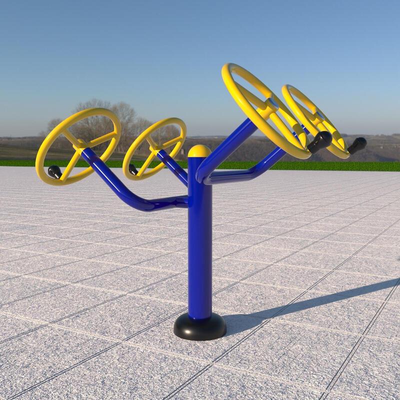 Outdoor Tai Chi Wheel
