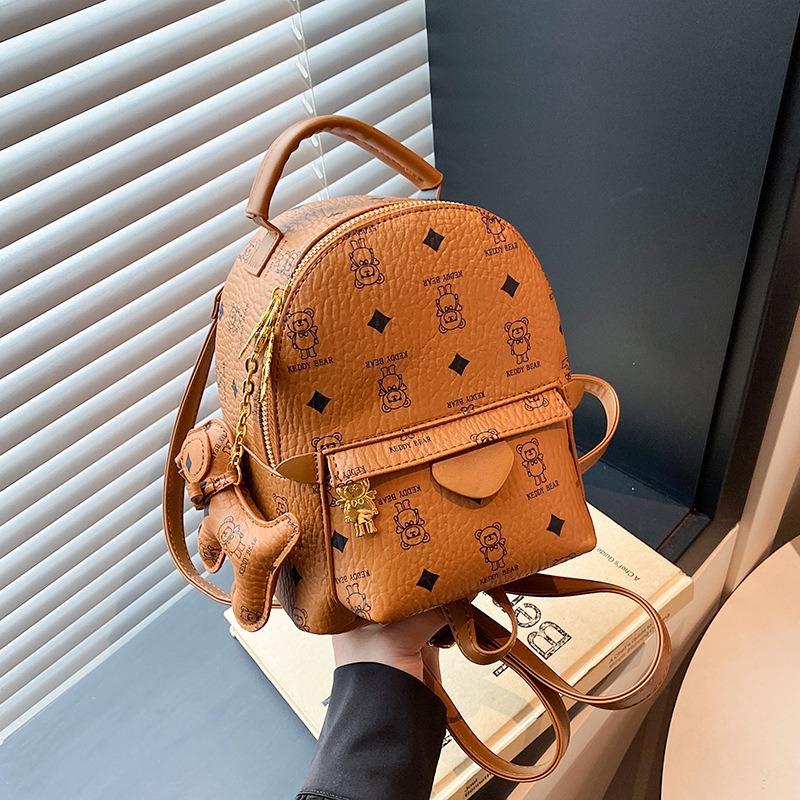 Premium Sense Backpack Women's Casual Fashion Niche Design Student Class Schoolbag Street Trend Small Backpack