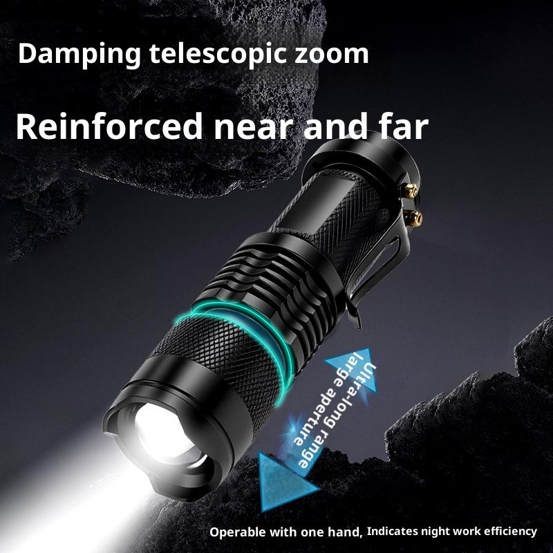 1Pcs Portable Led Camping Lamps Waterproof Tactical Flashlights 3-Mode Handheld Powerful Led Torch Light Lanterns Self Defense