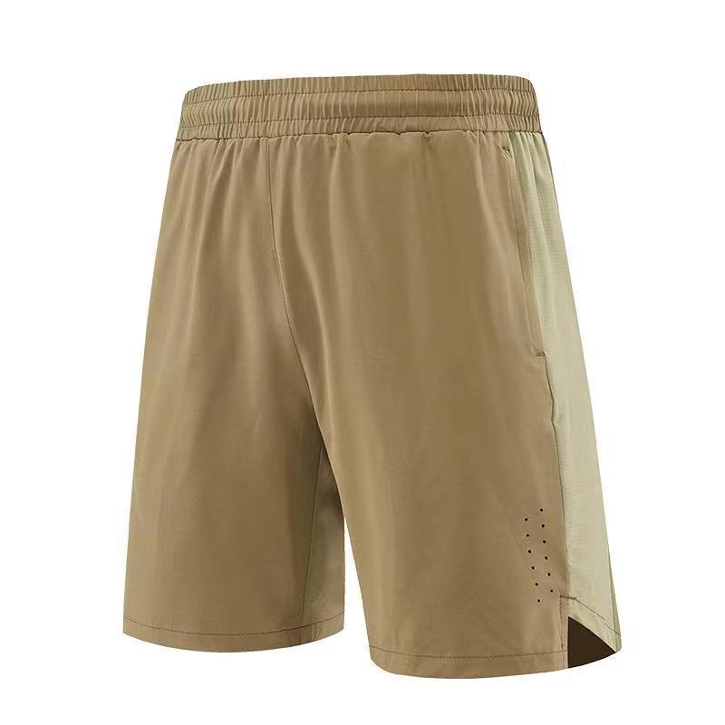 2024 Quick-Dry Men's Casual Running Shorts - European & American Style, Loose Fit, Five-Point, Perfect for Outdoor Sports & Fitness