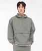 Chasecult Unisex Stretch Hooded Anorak T-Shirt - Khaki