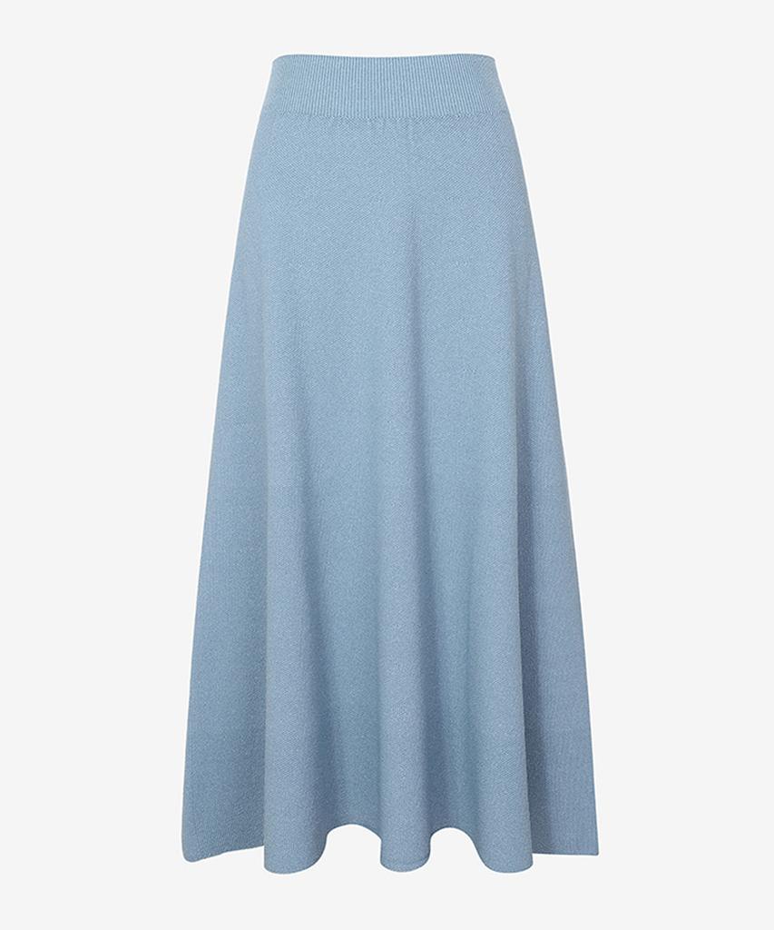 Sekeonseukin Air Knit Flare Skirt