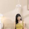Portable 3-Speed Charging Hanging Fan Night Light Desk Fan Camping Fan with LED Lamp Adjustable 7inch for Outdoor Travel