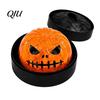 Portable Dumpling Toy Halloween Stress Relief with Steamer, Glitter Ball Fidget Party Favors Toy, Anxiety Relieving Steamed Bun Squeeze for