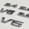 3D V6 2.4 3.5 Logo Universelles Autoabzeichen Kofferraum Aufkleber Silber Für Honda City Civic Accord CRV Zubehör