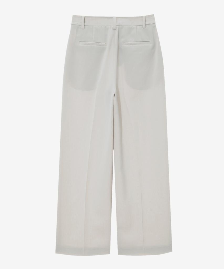 MIND BRIDGE WOMEN [W] Single-Pleat Wide Slacks - 4 Colors