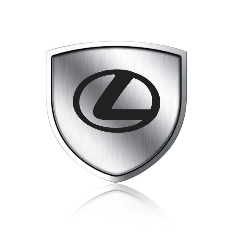 1 ks 3D kovový emblém štítu dveří auta Samolepka odznaku karoserie auta Pro Lexus LS LC IS350 ES300 GS350 CT200h GX460 LX570 RX500h NX300