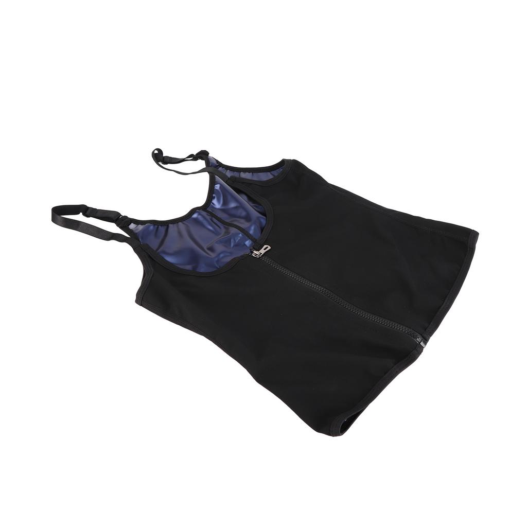 Women Fitness Sweat Vest Sports Breathable Elastic Fat Burning Shapewear Body Shaper