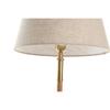 Desk lamp Home ESPRIT Beige Golden Natural 50 W 220 V