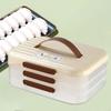 Dumpling Organizer Food Container Preservation Tray Refrigerator Dumplings for Snacks