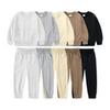 Autumn & Winter Girls' Velvet Hoodie & Casual Pants Set - Two-Piece Sportswear for Daily Wear