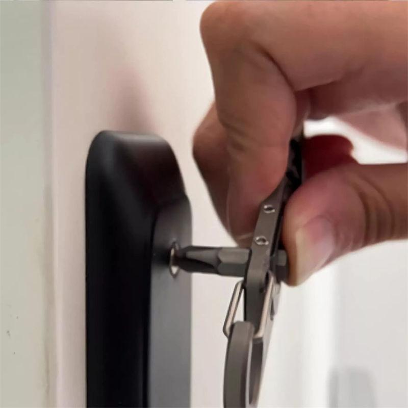 Bară de levier din oțel inoxidabil EDC Multi-unelte Compact Versatil Instrument de buzunar bară de levier Unelte GZW