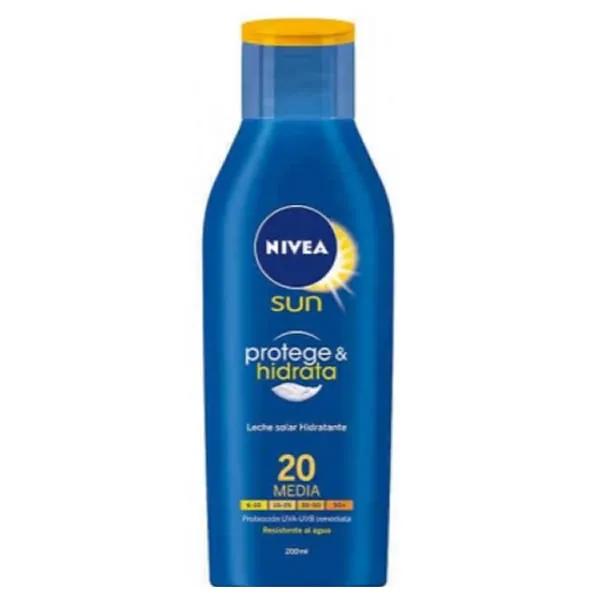 Nivea Sonnenschutz und Feuchtigkeit Spf20 200 ml