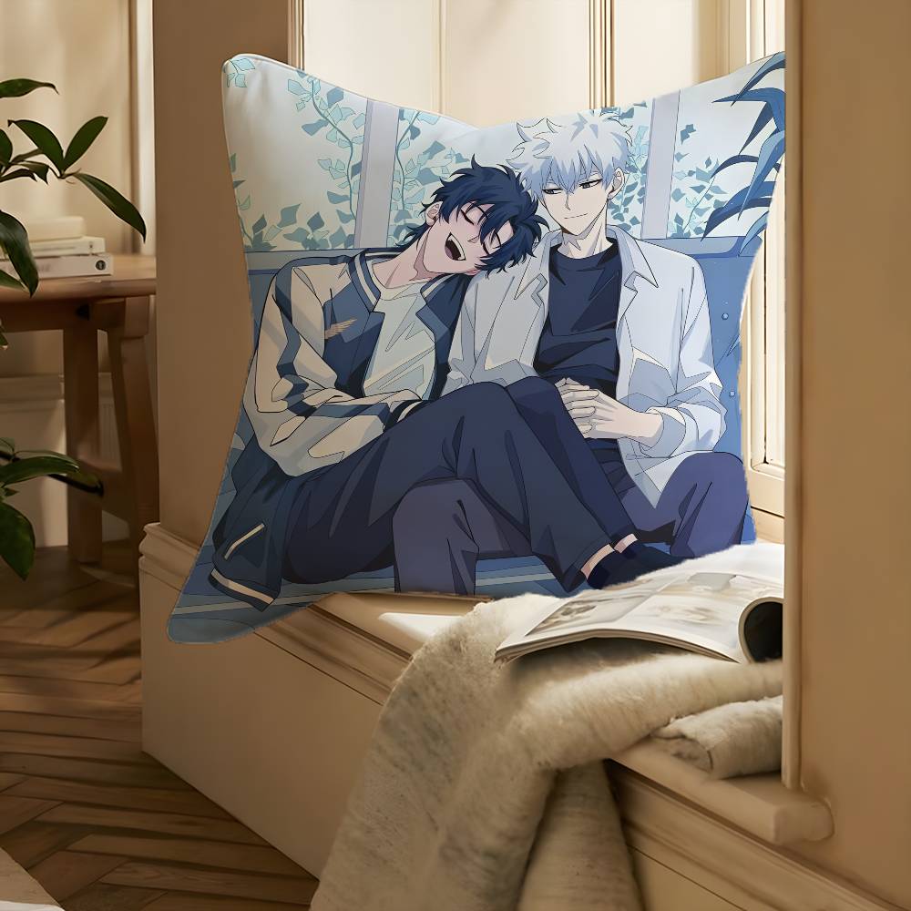 Cartoon L-Link Click-MT Anime Pillow Case Printing Pillowcase Living Room Sofa Cushion Cover Bedroom Room Decor