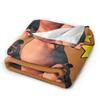 Funny Robert Help Marcus The Worm Plush Blanket Children Flannel Bedding Throws Couch Chair Sofa Bed Warm Bedspread