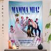 Mamma Mia Poster Klassieke TV Show Hippie Wandkleed Bohemian Wandtapijten Mandala INS Woondecoratie