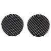 Carbon Fiber Car Water Cup Holder Anti-slip Mat Pad for Seat Leon 2008-2012
