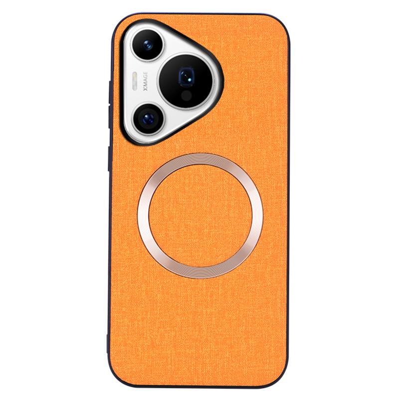 For Huawei Pura 70 Case Magnetic Case TPU+Cloth Protective Cover