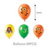 Beaver Birthday Decorations Beaver Party Accessories Cups Ballons Plates Birthday Party Backdrops Hot Anime Decorations