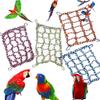 1Pcs Fun Hanging Play Sleep Gear Trending Pet Hammock Net Sturdy Braided Bed For Small Pets Parrots Guinea Pigs