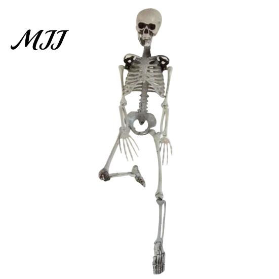 90cm Symulacja Szkieletu Ludzkiego Ozdoba Halloween Party Bar Nawiedzony Dom Rekwizyty
