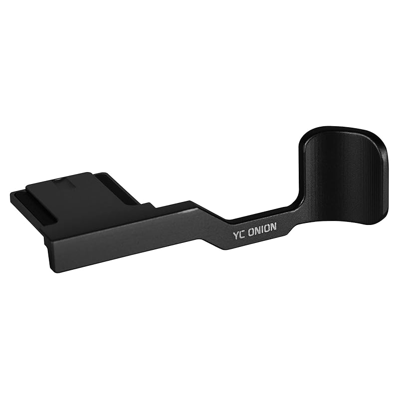 

YC Onion Metal Hot Shoe Thumb Up Rest Hand Grip Fujifilm Fuji Shi X100V camera black