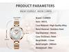 CURREN Women Watch Waterproof Top Brand Luxury Silver Female Clock Stainless Steel Band Classic Bracelet Ladies Wristwatch 9051