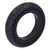 10x2.125F Electric Scooter Solid Tire Tubeless Wheel Rubber Honeycomb Shock Absorb Strong Grip Electric Scooter Parts