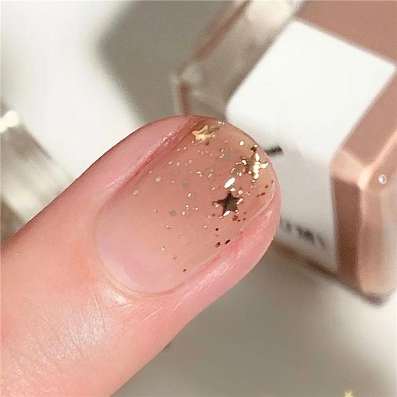 2026 New Year Red Super Sparkle Waterproof Nail Polish with Crushed Diamonds - Luxurious Whitening Formula