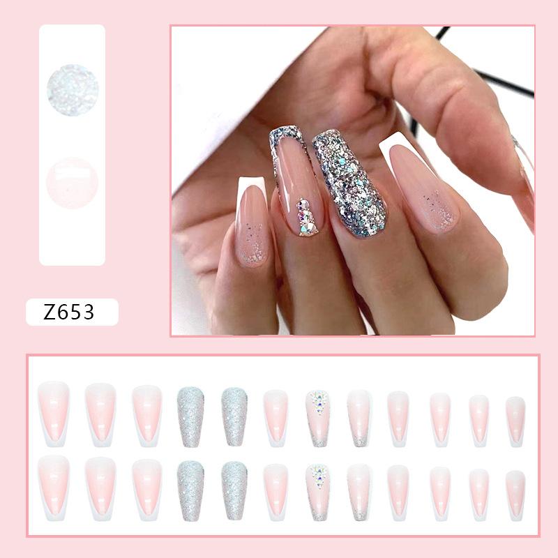 Spring And Summer Diamonds Wear Armor, Simple Small Diamonds Pile Diamond Nail Art Pieces, Sweet Girl Fashion Wear Armor